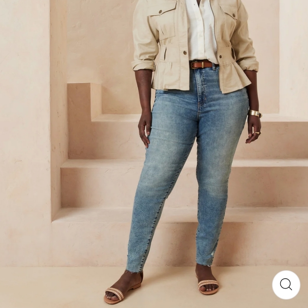 BANANA REPUBLIC🎗️ ,Curvy High Rise Skinny Jean